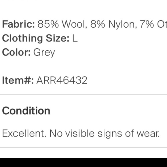 Armani Collezioni Printed Grey Wool Evening Jacket - Picture 8 of 8